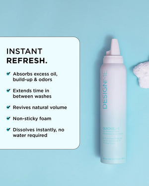 DesignMe Quickie Me Dry Shampoo Foam Everyday 189ml - image 2