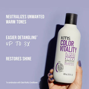 KMS - ColorVitality Blonde Shampoo 300ml – product view 2