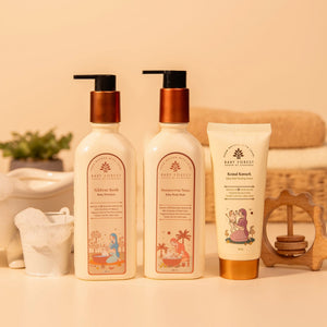 Baby Forest - Cleanse & Soothe Baby Combo (3-Piece Set) – front of pack/product