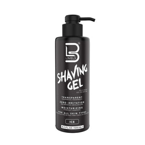 L3VEL3 Ice clear non-foaming shave gel 500ml bottle