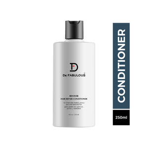 De Fabulous - Reviver Shampoo, Conditioner & Hair Repair Treatment Trio Bundle – De Fabulous Reviver Hair Repair Conditioner 250ml