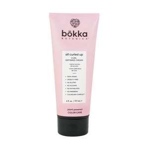 Bokka Botanika All Curled Up Curl Defining Cream 177ml – front of bottle