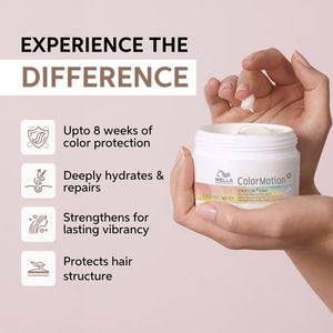 Wella Professionals - Premium Care ColorMotion+ Shampoo 250ml, Conditioner 200ml & Mask 150mlTrio Bundle