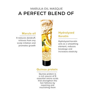 De Fabulous Marula Oil Miracle Repair Masque 75ml – key benefits