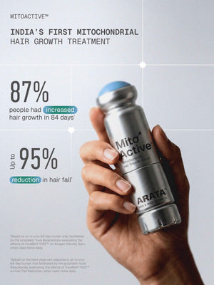 Arata - MitoActive Mitochondrial Hair Growth Serum 30ml Pack of 2