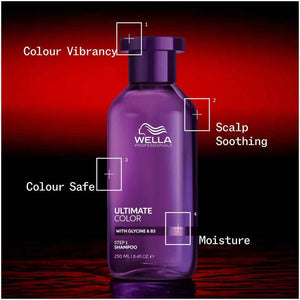 Wella Professionals - Ultimate Color Shampoo 250ml, Conditioner 200ml & Mask 95ml Trio Bundle