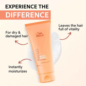 Wella Professionals - Invigo Nutri-Enrich Deep Nourishing Shampoo 250ml, Conditioner 200ml & Mask 150mlTrio Bundle