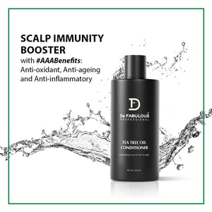 De Fabulous Tea Tree Oil Conditioner 250ml – bottle detail