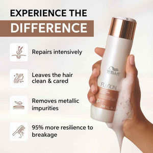 Wella Professionals - Premium Care Fusion Intense Repair Shampoo 250ml & Conditioner 200ml Duo Bundle