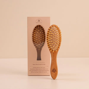 Baby Forest - Sunehere Resham Neem Wood Comb for Children – how to use