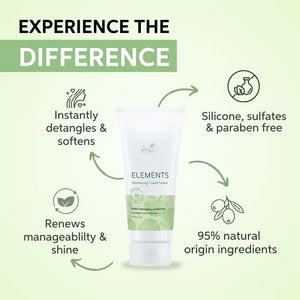 Wella Professionals - Premium Care Elements Lightweight Renewing Shampoo 250ml & Conditioner 200mlDuo Bundle