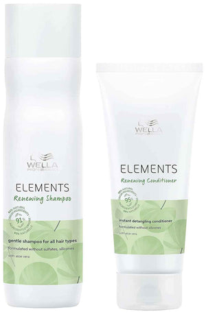Wella Professionals - Premium Care Elements Lightweight Renewing Shampoo 250ml & Conditioner 200mlDuo Bundle
