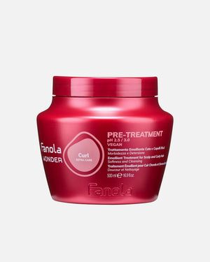 Fanola - Wonder Extra Care Curl Shampoo, Mask & Pre-Treatment Trio Bundle – Fanola Wonder Extra Care Curl Pre-Treatment 500ml