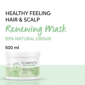 Wella Professionals - Premium Care Elements Renewing Shampoo, Conditioner & Mask Trio Big Bundle