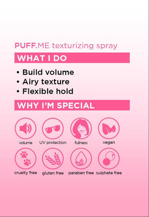 DesignMe Puff Me Dry Texture Spray 69ml - image 7