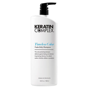 Keratin Complex - Timeless Color-Defy Shampoo & Conditioner Duo 1000ml Bundle – Keratin Complex Timeless Color-Defy Shampoo 1000ml
