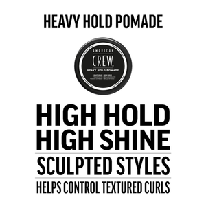 American Crew - Heavy Hold Pomade 85g – product view 3