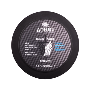 Angel En Provence - Black Angel For Men Matt Clay Strong Hold 100g – front of pack