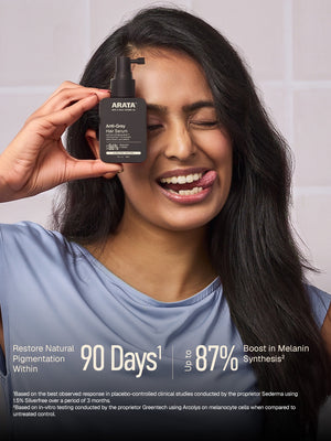 Arata - Anti-Grey Hair Serum 30ml Pack of 2 – lifestyle
