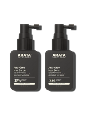 Arata - Anti-Grey Hair Serum 30ml Pack of 2 – front of pack