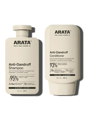 Arata - Anti-Dandruff Shampoo & Conditioner Combo