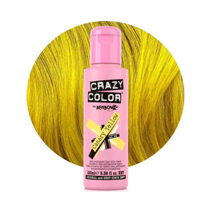 Crazy Color - Semi-Permanent Hair Color Canary Yellow 100ml