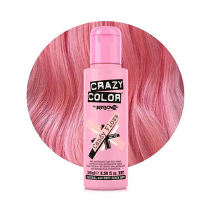Crazy Color - Semi-Permanent Hair Color Candy Floss 100ml