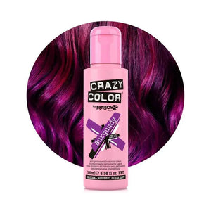 Crazy Color - Semi-Permanent Hair Color Burgundy 100ml