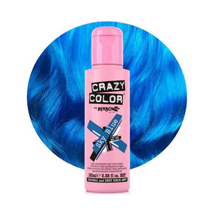 Crazy Color - Semi-Permanent Hair Color Sky Blue 100ml
