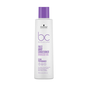 Schwarzkopf Professional - BC Frizz Away Shampoo, Conditioner & Treatment Trio Bundle – Schwarzkopf Professional BC Clean Performance Frizz Away Shampoo 250ml