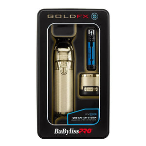 BaByliss Pro - FXONE Clipper & Trimmer Duo Gold Bundle – BaByliss Pro FXONE Trimmer Gold (detail)