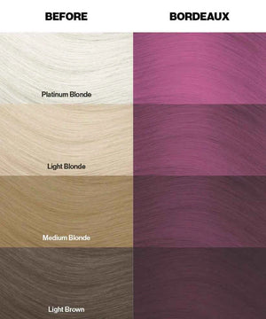 Crazy Color - Semi-Permanent Hair Color Bordeaux 100ml