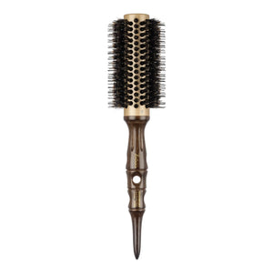 Brushworx - Botanix Radial Boar Brush Quad Bundle – Brushworx Botanix Radial Boar Brush - Large 60mm (detail)