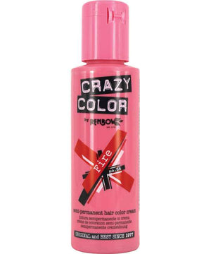 Crazy Color - Semi-Permanent Hair Color Fire 100ml - Zilion