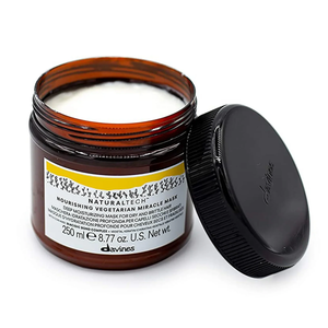 Davines - NaturalTech Nourishing Shampoo & Mask Duo Bundle – Davines NaturalTech Nourishing Vegetarian Miracle Mask 250ml (detail)