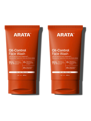 Arata - Oil-Control Face Wash 100ml Pack of 2 – front of pack