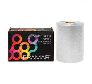 Framar - Embossed Foil Roll - Star Struck Silver 97.5m