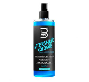 L3VEL3 - Aqua Shaving Gel & Aftershave Cologne Duo Bundle – L3VEL3 Aftershave Cologne Aqua 400ml (detail)