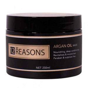 12 Reasons - Argan Oil Shampoo, Conditioner & Mask Trio Bundle – 12 Reasons Argan Oil Hair Treatment Mask 250ml