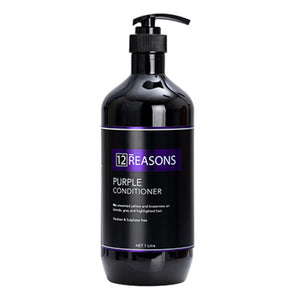 12 Reasons - Purple Shampoo & Conditioner Duo 1000ml Bundle – 12 Reasons Purple Conditioner 1000ml