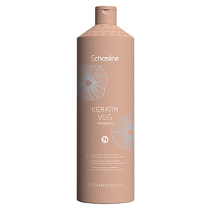 Echosline Keratin Veg Shampoo 1000ml – front of pack