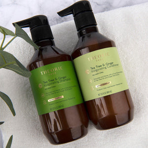 Theorie - Tea Tree & Ginger Shampoo & Conditioner Duo Bundle – Theorie Tea Tree & Ginger Conditioner 400ml (detail)