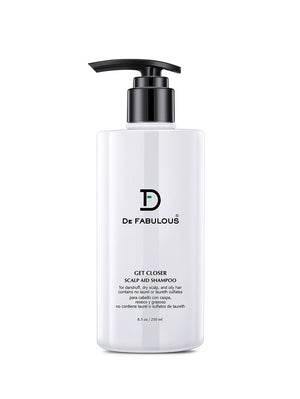De Fabulous Get Closer Scalp Aid Shampoo 250ml – bottle product shot