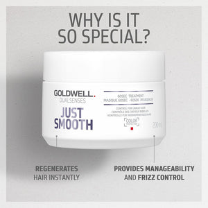 Goldwell - Just Smooth 60 Sec Treatment 200ml – product view 3
