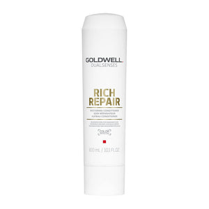 Goldwell - Rich Repair Shampoo, Conditioner, Treatment & Serum Spray Quad Bundle – Goldwell Rich Repair Restoring Conditioner 300ml