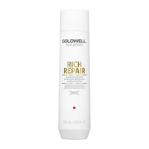 Goldwell - Rich Repair Shampoo, Conditioner, Treatment & Serum Spray Quad Bundle – Goldwell Rich Repair Restoring Shampoo 300ml