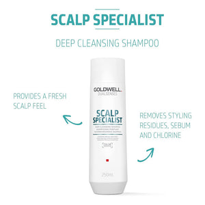 Goldwell - Scalp Specialist Deep Cleansing Shampoo 250ml – product view 2