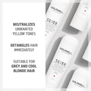 Goldwell - Silver Shampoo, Conditioner & 60sec Treatment Trio Bundle – Goldwell Silver Conditioner 300ml (detail)