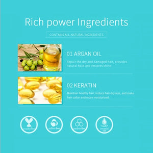 Beaver - Argan & Keratin Shampoo, Conditioner, Mask & Serum Quad Bundle – Beaver Argan & Keratin Serum 100ml (detail)
