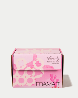 Framar Howdy embossed roll box